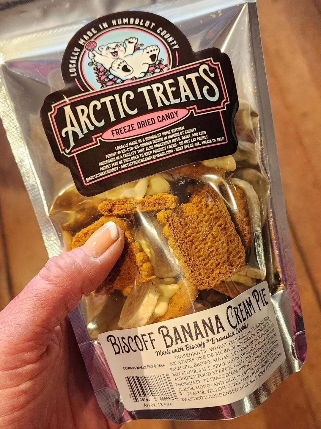 Arctic Treats Freeze Dried Biscoff Banana Cream Pie Arctic Treats Freeze Dried Biscoff Banana Cream Pie