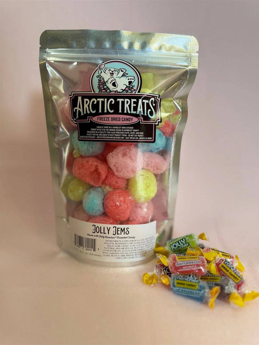 Arctic Treats Freeze Dried Candy - Jolly Jems Arctic Treats Freeze Dried Candy - Jolly Jems