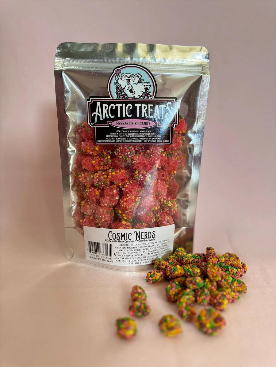 Arctic Treats Freeze-Dried Cosmic Nerds – 1.2 oz Arctic Treats Freeze-Dried Cosmic Nerds – 1.2 oz