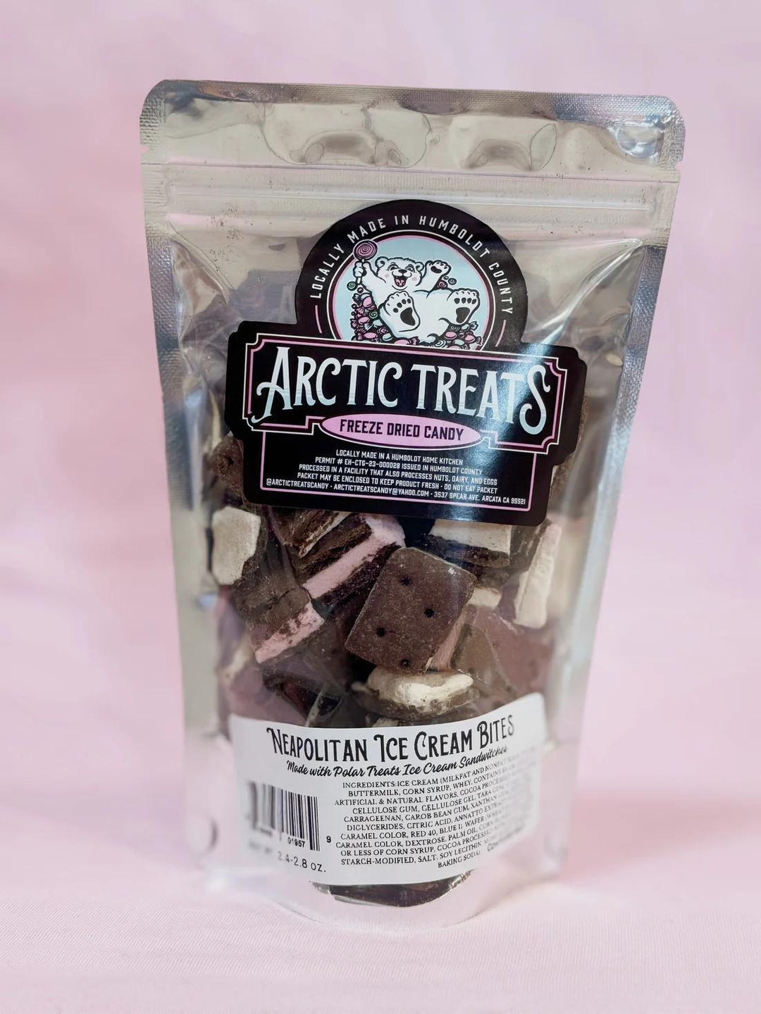 Arctic Treats Freeze Dried Neapolitan Ice Cream Sandwiches Arctic Treats Freeze Dried Neapolitan Ice Cream Sandwiches