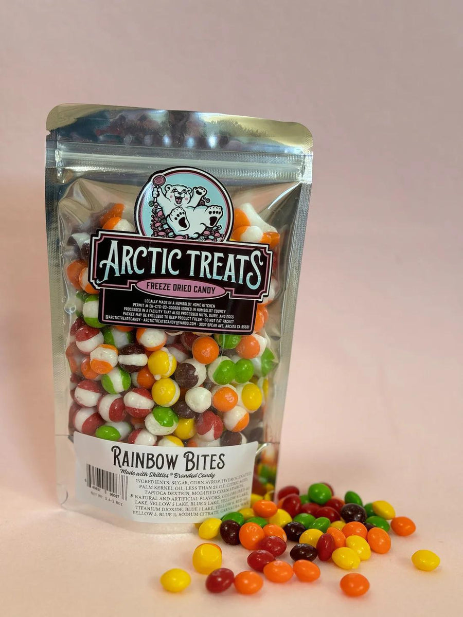 Arctic Treats Freeze-Dried Rainbow Bites - Skittles Arctic Treats Freeze-Dried Rainbow Bites - Skittles