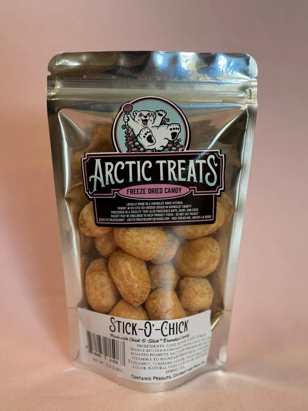 Arctic Treats Stick-O’-Chick (Made with Freeze Dried Chick-O-Stick) Arctic Treats Stick-O’-Chick (Made with Freeze Dried Chick-O-Stick)