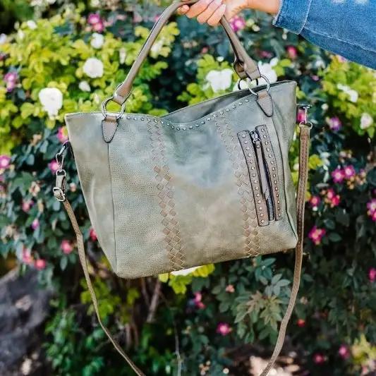 Ashlyn Oversized Tote | Olive