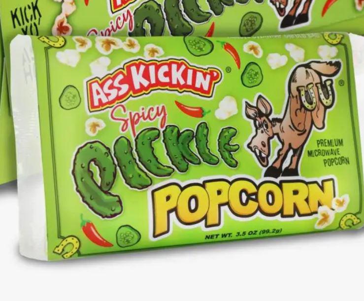 Ass Kickin' Spicy Pickle Popcorn