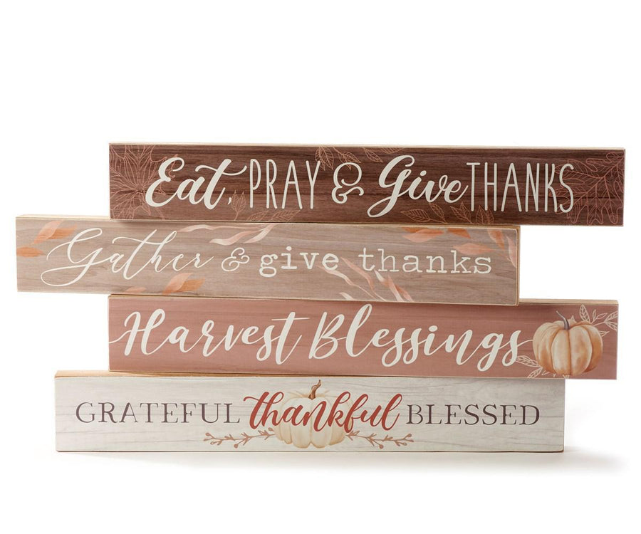 Autumn Desk Block Sign