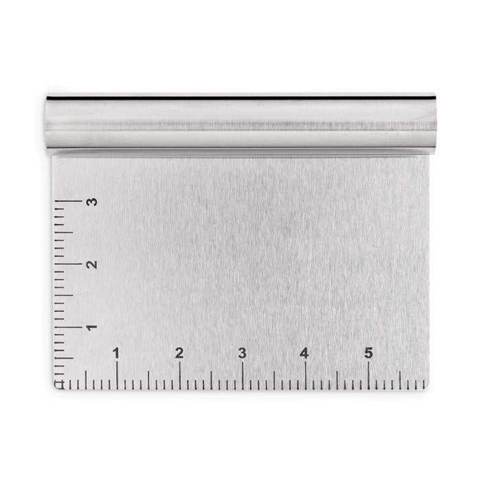 Bench Scraper with Measurements - Dough Scraper