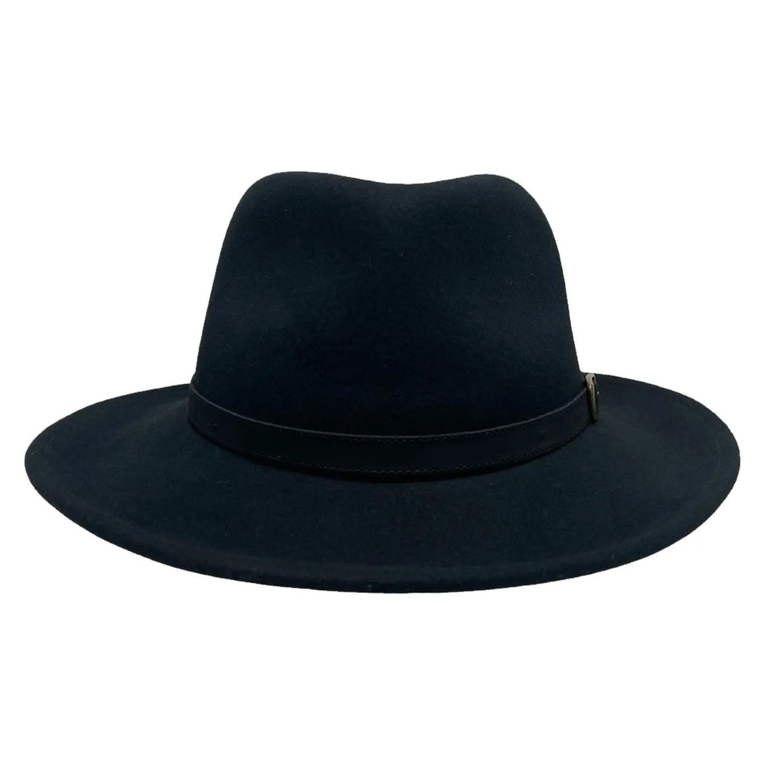 Boondocks Felt Cowboy Hat | Black Boondocks Felt Cowboy Hat | Black