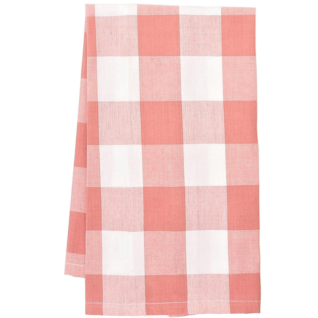 Buffalo Check Kitchen Dishtowel Peony Buffalo Check Kitchen Dishtowel Peony