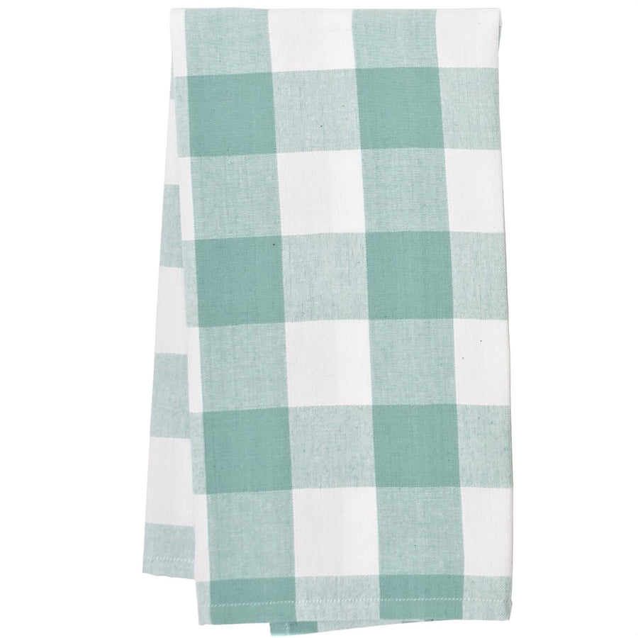 Buffalo Check Kitchen Dishtowel Sea Glass Buffalo Check Kitchen Dishtowel Sea Glass