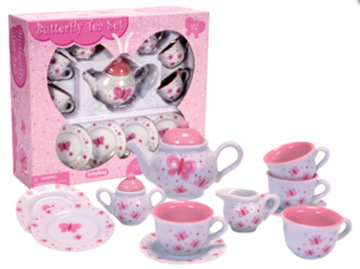 Butterfly Toy Tea Set Butterfly Toy Tea Set