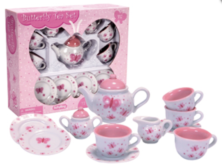 Butterfly Toy Tea Set Butterfly Toy Tea Set