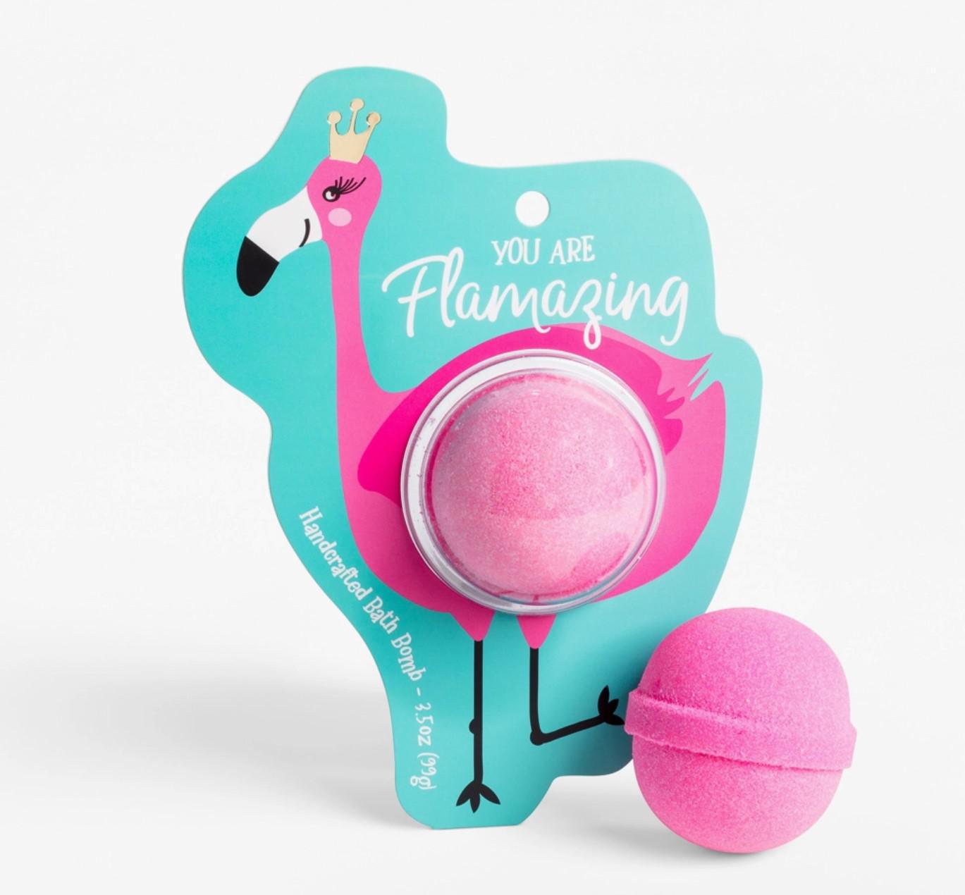 Cait & Co.  You Are Flamazing Flamingo Bath Bomb
