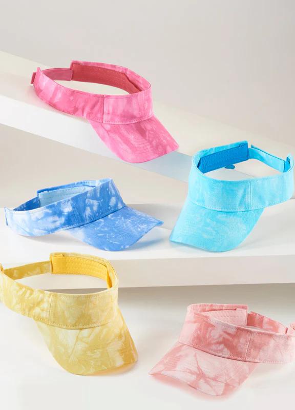 Charlie Paige Tie Dye Summer Visor