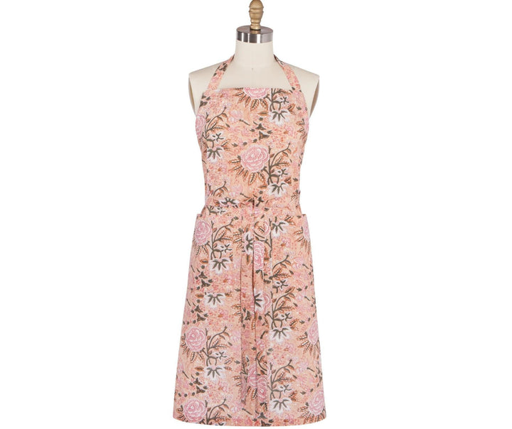 Chef Apron | Block Print Blossom