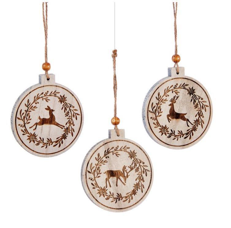 Christmas Ball with Deer Deer Ornament