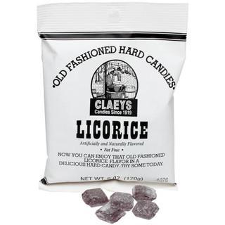 Claeys Old Fashioned Hard Candy | Licorice Claeys Old Fashioned Hard Candy | Licorice