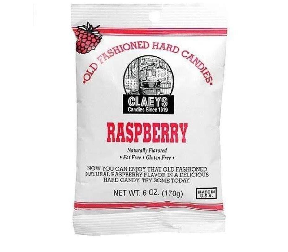 Claeys Old Fashioned Hard Candy | Raspberry Claeys Old Fashioned Hard Candy | Raspberry