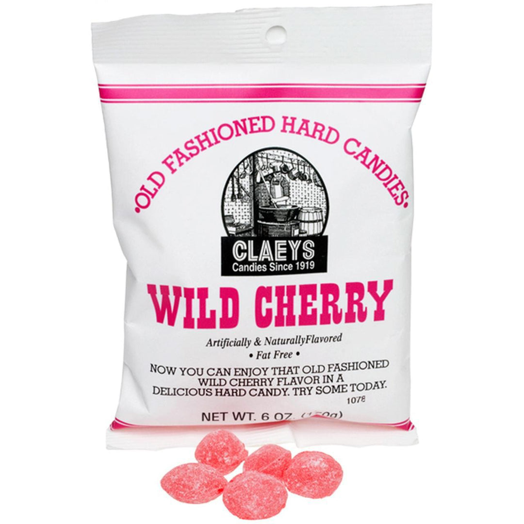 Claeys Old Fashioned Hard Candy | Wild Cherry Claeys Old Fashioned Hard Candy | Wild Cherry