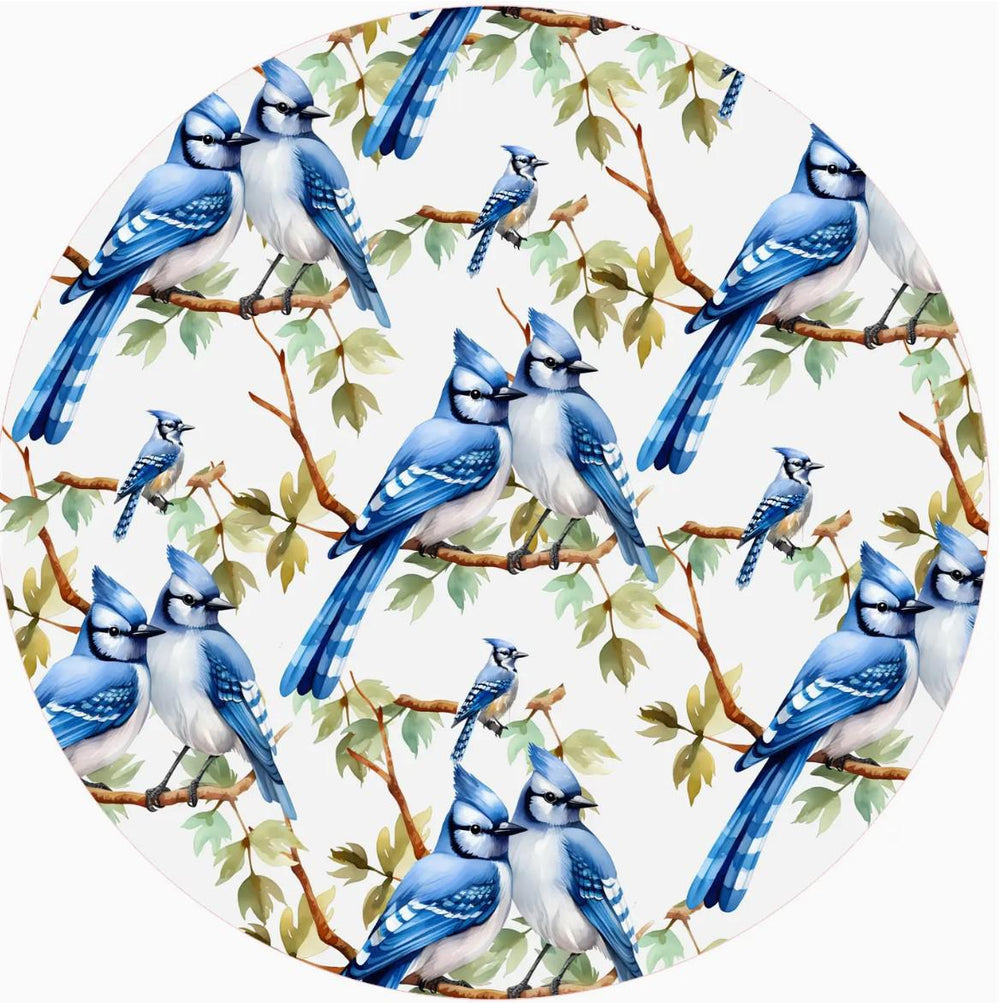 Decorative Silicone Jar Opener | Blue Jay