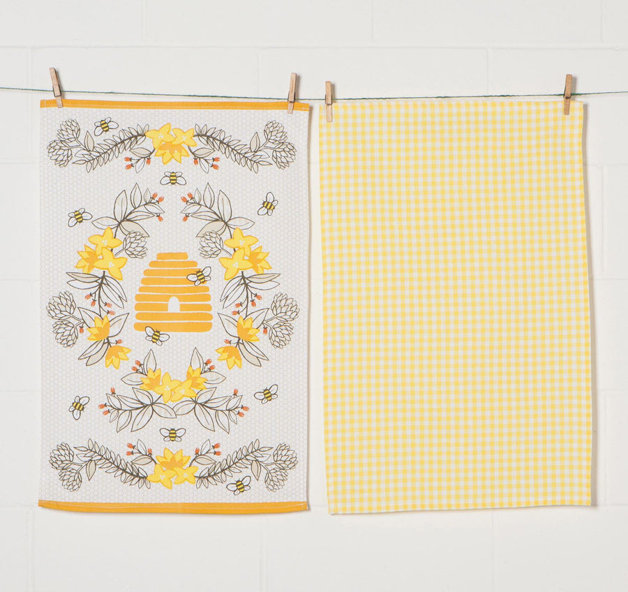Dish Towel Set | Bees