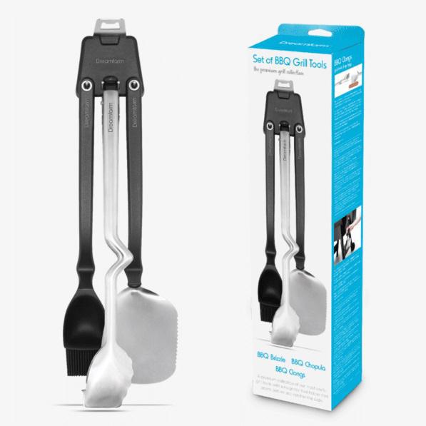 Dreamfarm Set of BBQ Grill Tools - The Premium Grill Collection