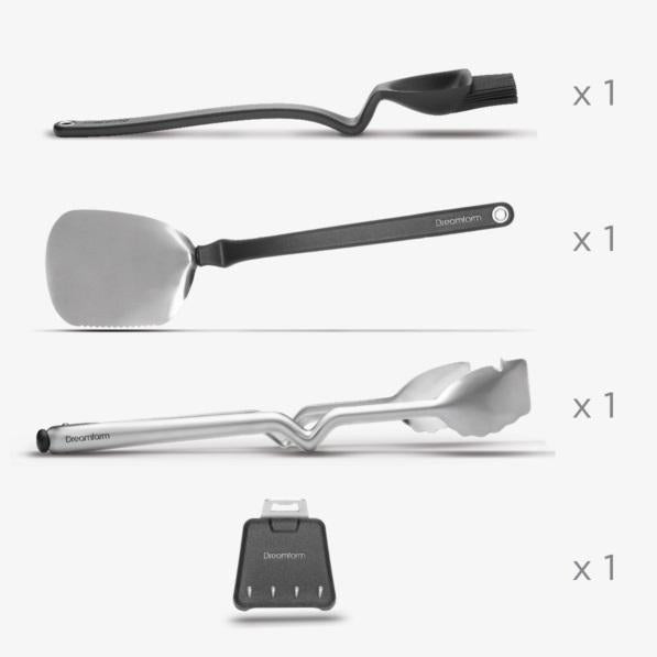 Dreamfarm Set of BBQ Grill Tools - The Premium Grill Collection