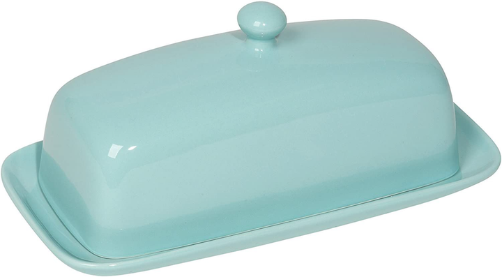 Butter Dish Eggshell Blue Butter Dish