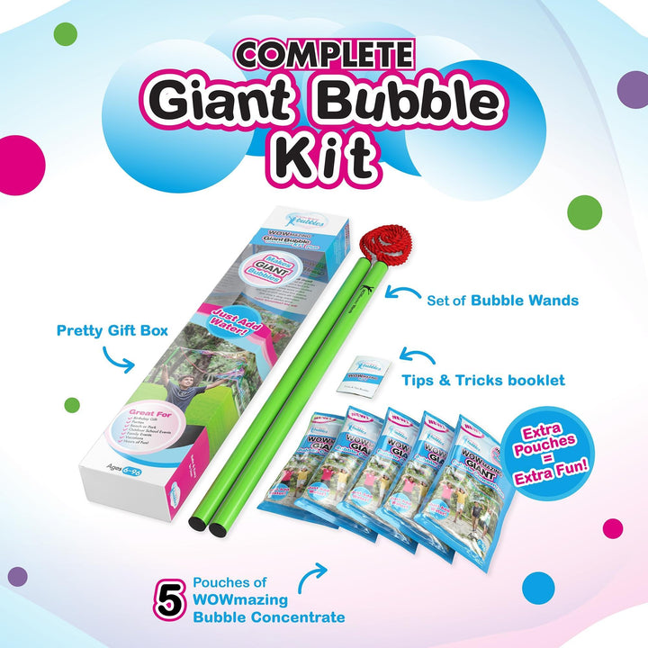 Giant WOWmazing Bubble Kit Giant WOWmazing Bubble Kit