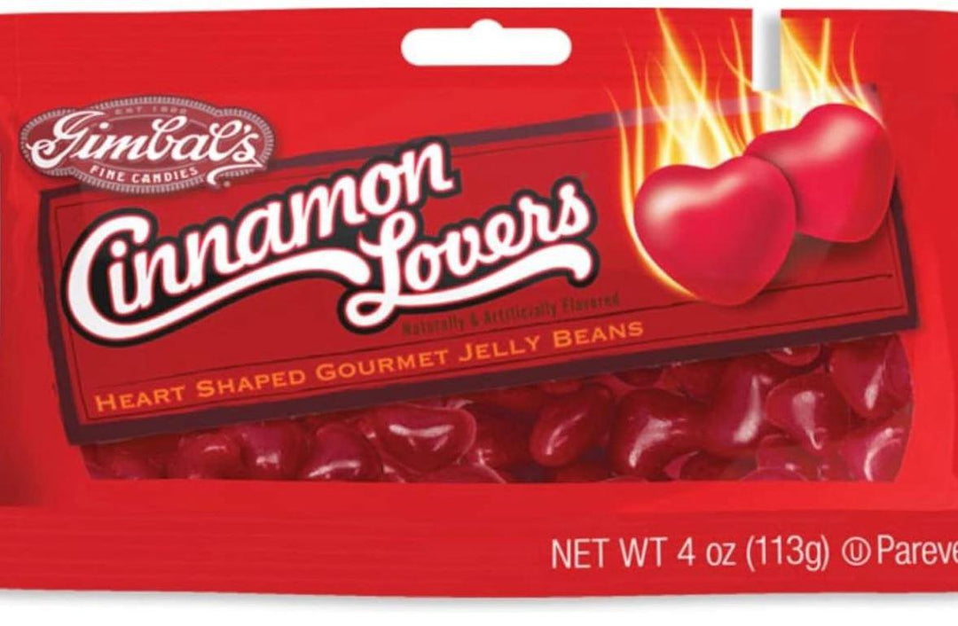 Gimbals Cinnamon Lovers Heart Shaped Gourmet Jelly Beans