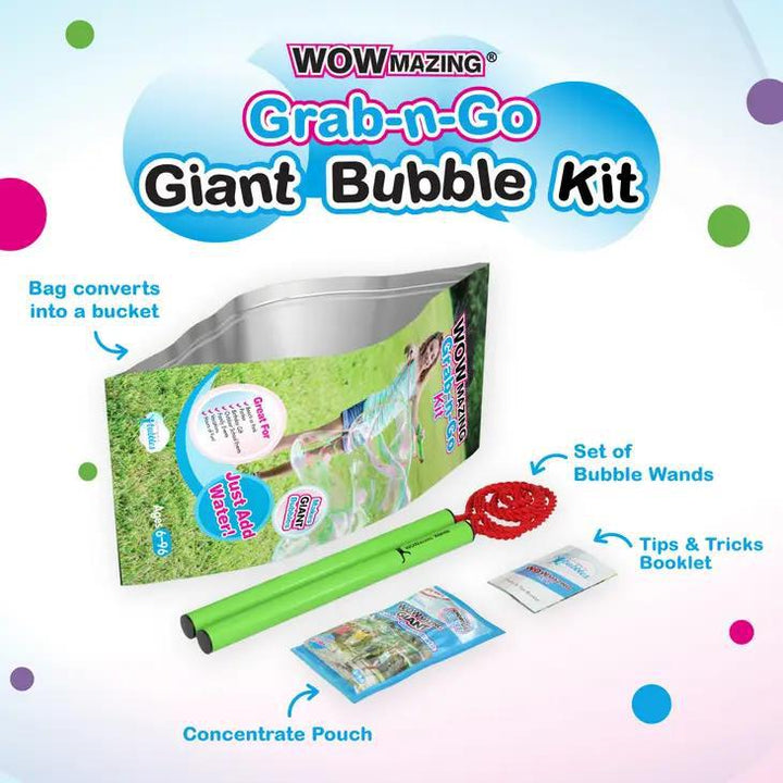 Giant WOWmazing Bubble Kit Grab-n-Go Giant WOWmazing Bubble Kit