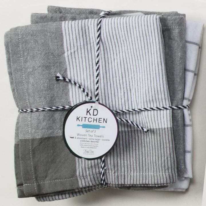 Tea Towel 3-Piece Graphite