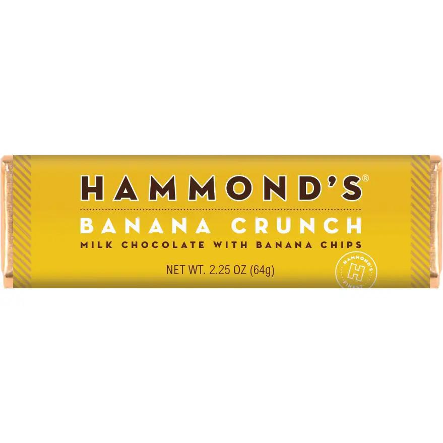Hammond's Chocolate Bars | Banana Crunch Milk Hammond's Chocolate Bars | Banana Crunch Milk