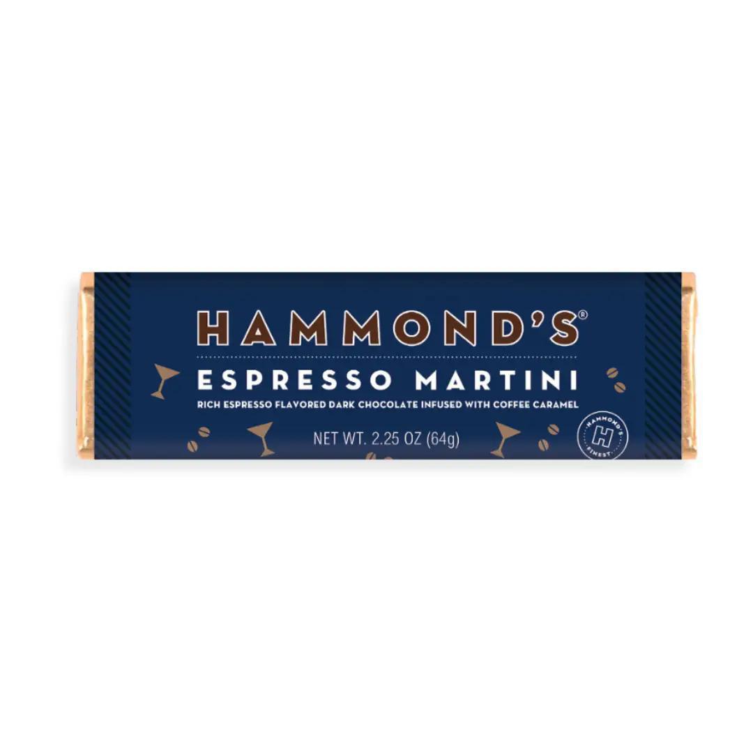 Hammond's Chocolate Bars | Espresso Martini Dark Hammond's Chocolate Bars | Espresso Martini Dark