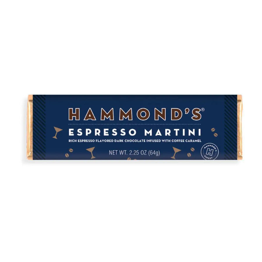 Hammond's Chocolate Bars | Espresso Martini Dark Hammond's Chocolate Bars | Espresso Martini Dark