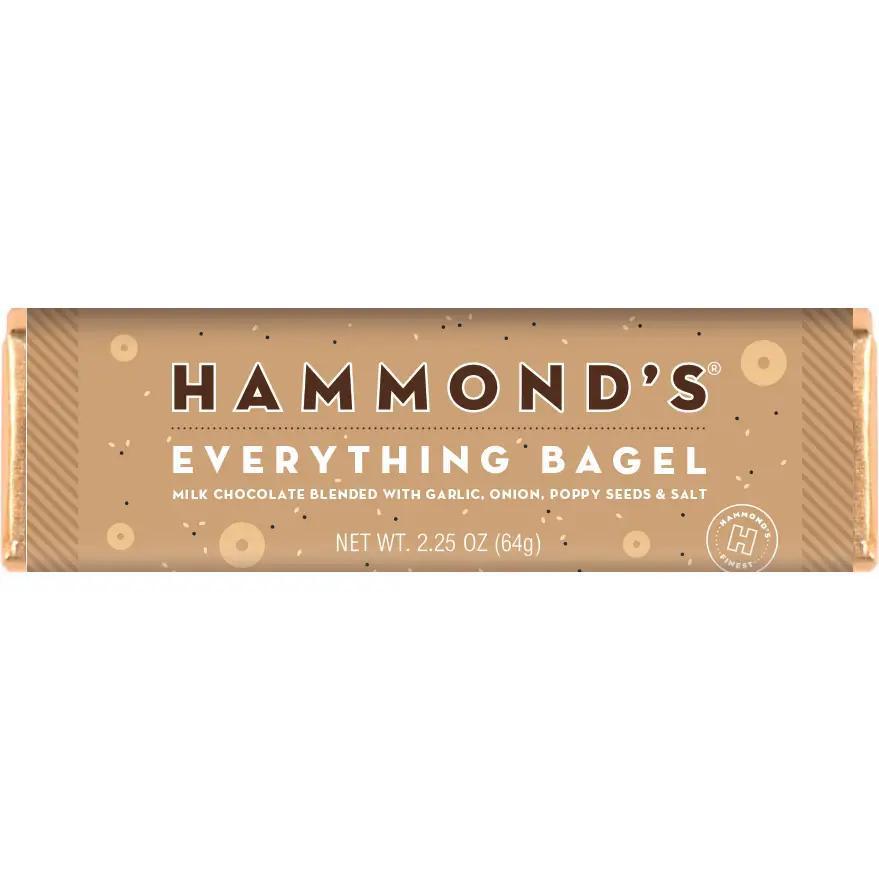 Hammond's Chocolate Bars | Everything Bagel Milk Hammond's Chocolate Bars | Everything Bagel Milk