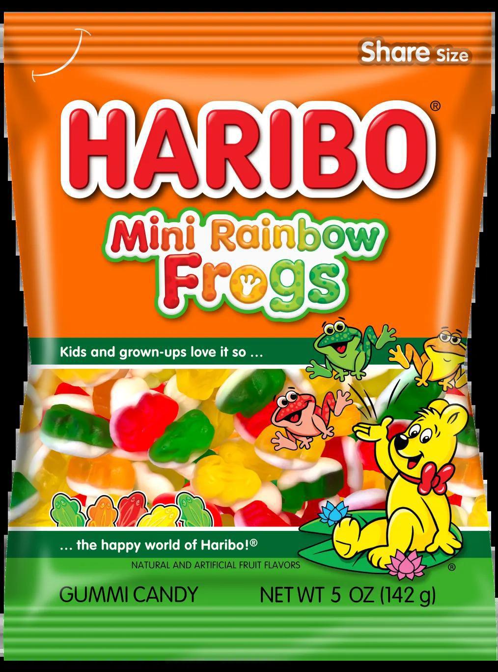 Haribo Gummi Rainbow Frogs Mini Haribo Gummi Rainbow Frogs Mini