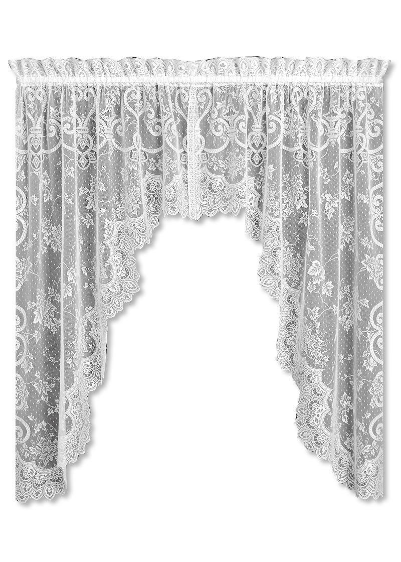 Heritage Lace Curtains | English Ivy Swag Pair