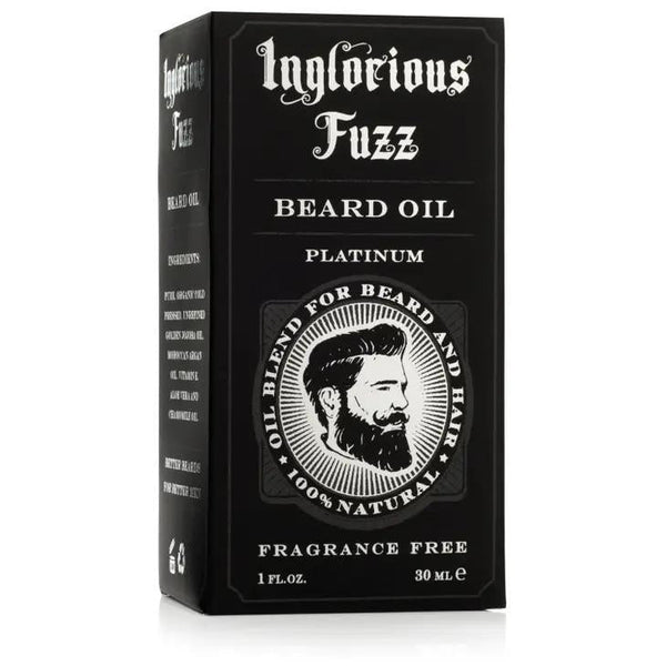 Inglorious Fuzz Platinum Beard Oil