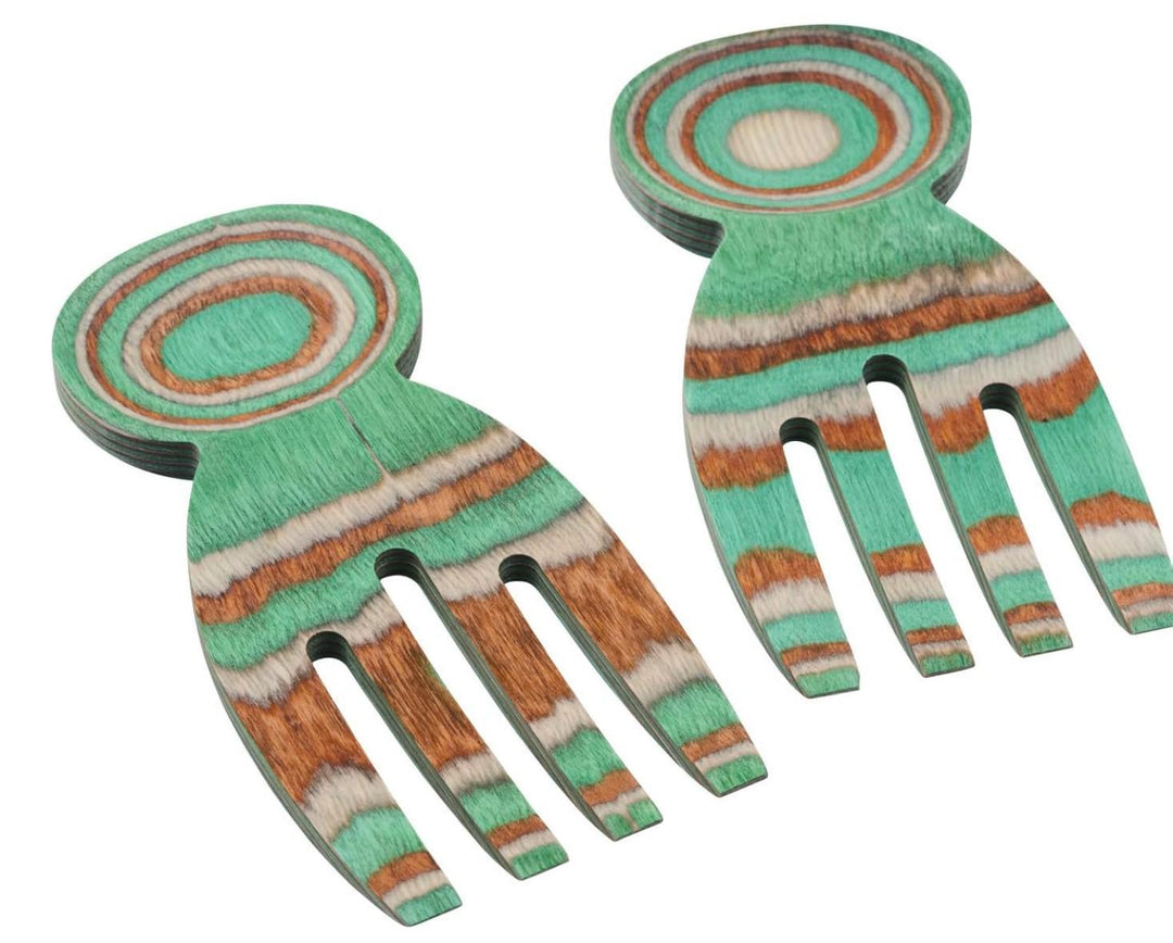 Island Bamboo Pakka Salad Hands | Mint