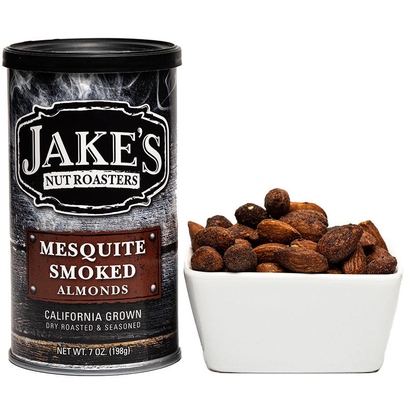 Jake's California Roasted Almonds | Mesquite Smoked