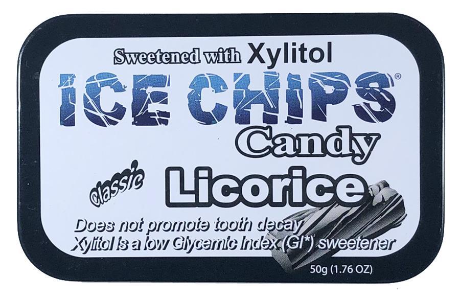 Ice Chips® – The Good for You Candy! Licorice Ice Chips® – The Good for You Candy!