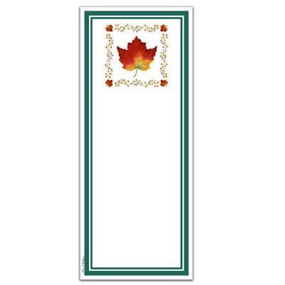 Magnetic Note Pad | Fall Leaf Magnetic Note Pad | Fall Leaf