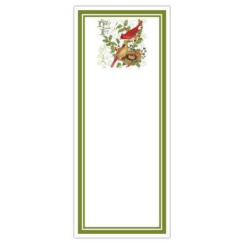 Magnetic Note Pad | Holly & Ivy Magnetic Note Pad | Holly & Ivy