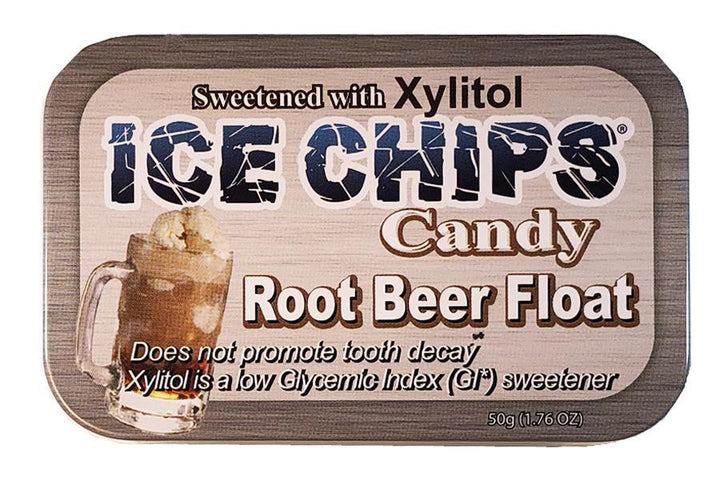 Ice Chips® – The Good for You Candy! Root Beer Float Ice Chips® – The Good for You Candy!