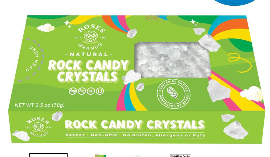 Rose's Natural Rock Candy