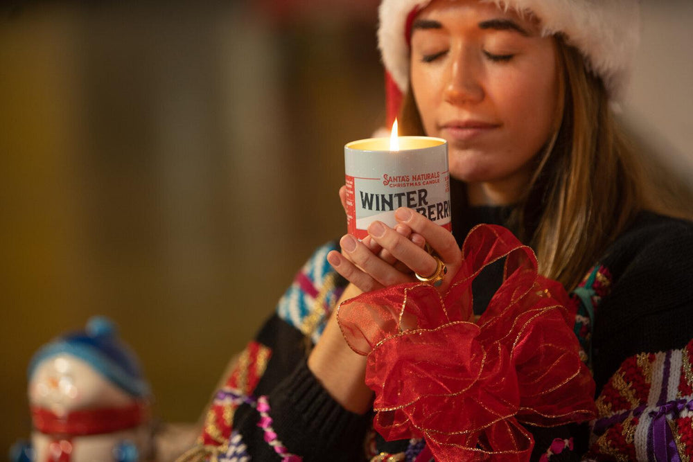 Santa's Naturals Candle | Winter Berry