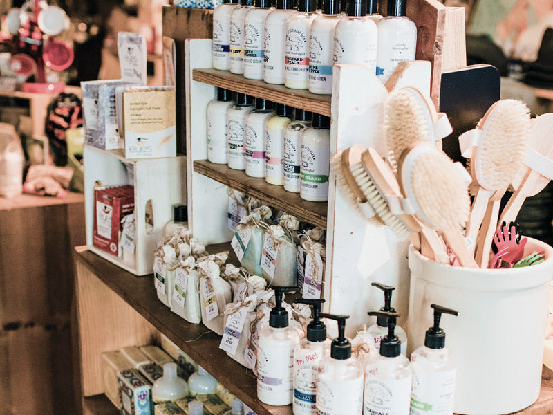 Cleanse and moisturize your skin with a large variety of soaps, lotions, and all your skincare needs