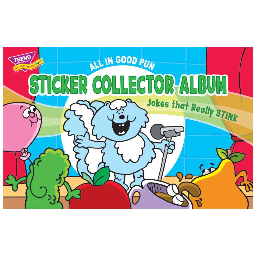 Sticker Collector Album | All in Good Pun