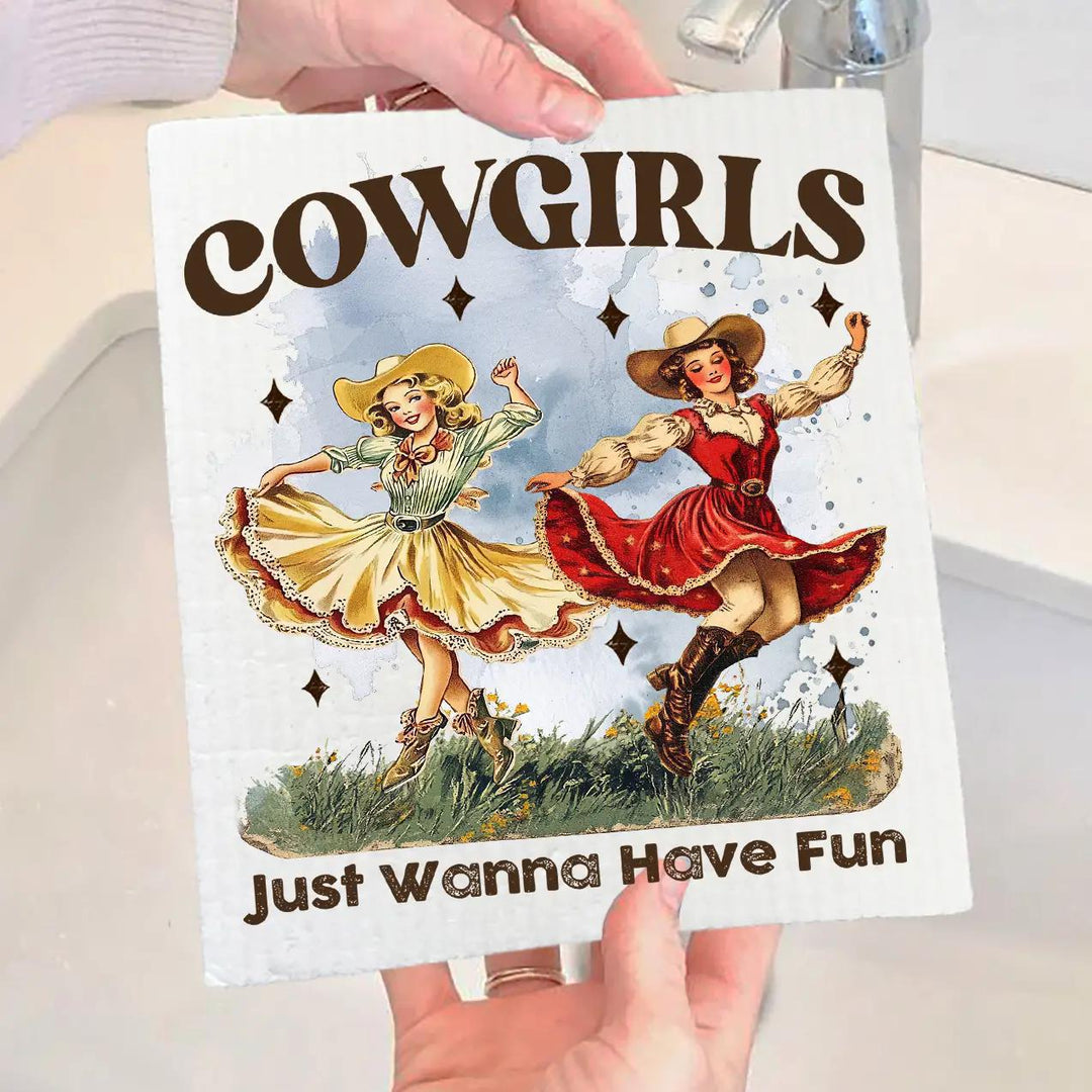 Swedish Sponge Dish Cloth | Vintage Cowgirls Swedish Sponge Dish Cloth | Vintage Cowgirls