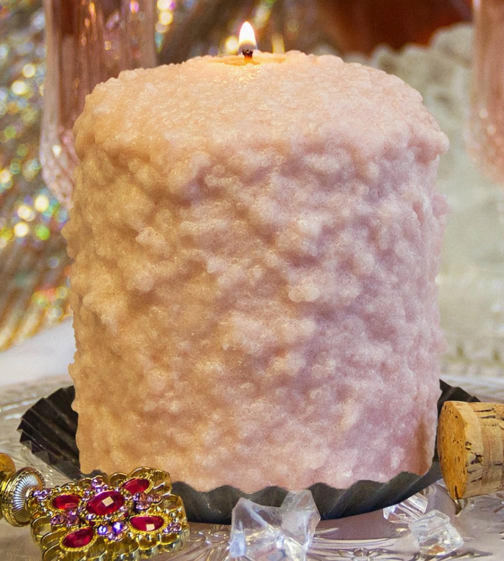 Warm Glow Hearth Classic Candle | Pink Champagne